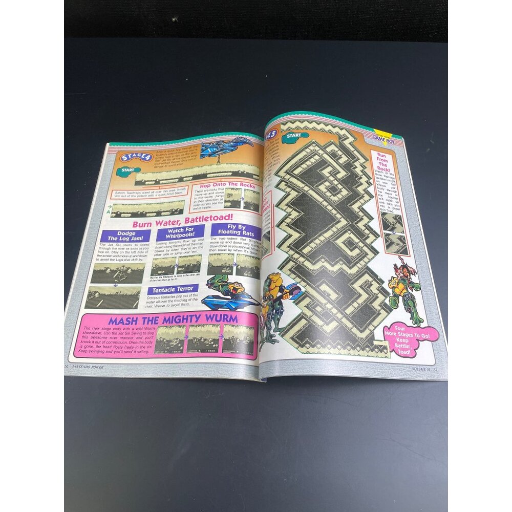 Nintendo Power Vol#30 Final Fantasy II, Battletoads,Flintones NES Complete SKU 3 - Picture 10 of 13
